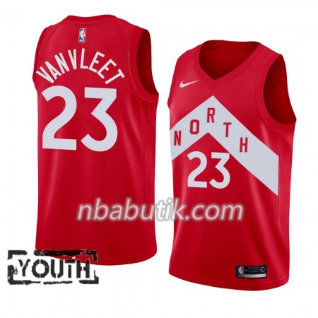 NBA Børn Trøje Toronto Raptors Fred Vanvleet 23 2018-19 Nike Rød Swingman NBA Børn Trøje Toronto Raptors Fred Vanvleet 23 2018-19 Nike Rød Swingman